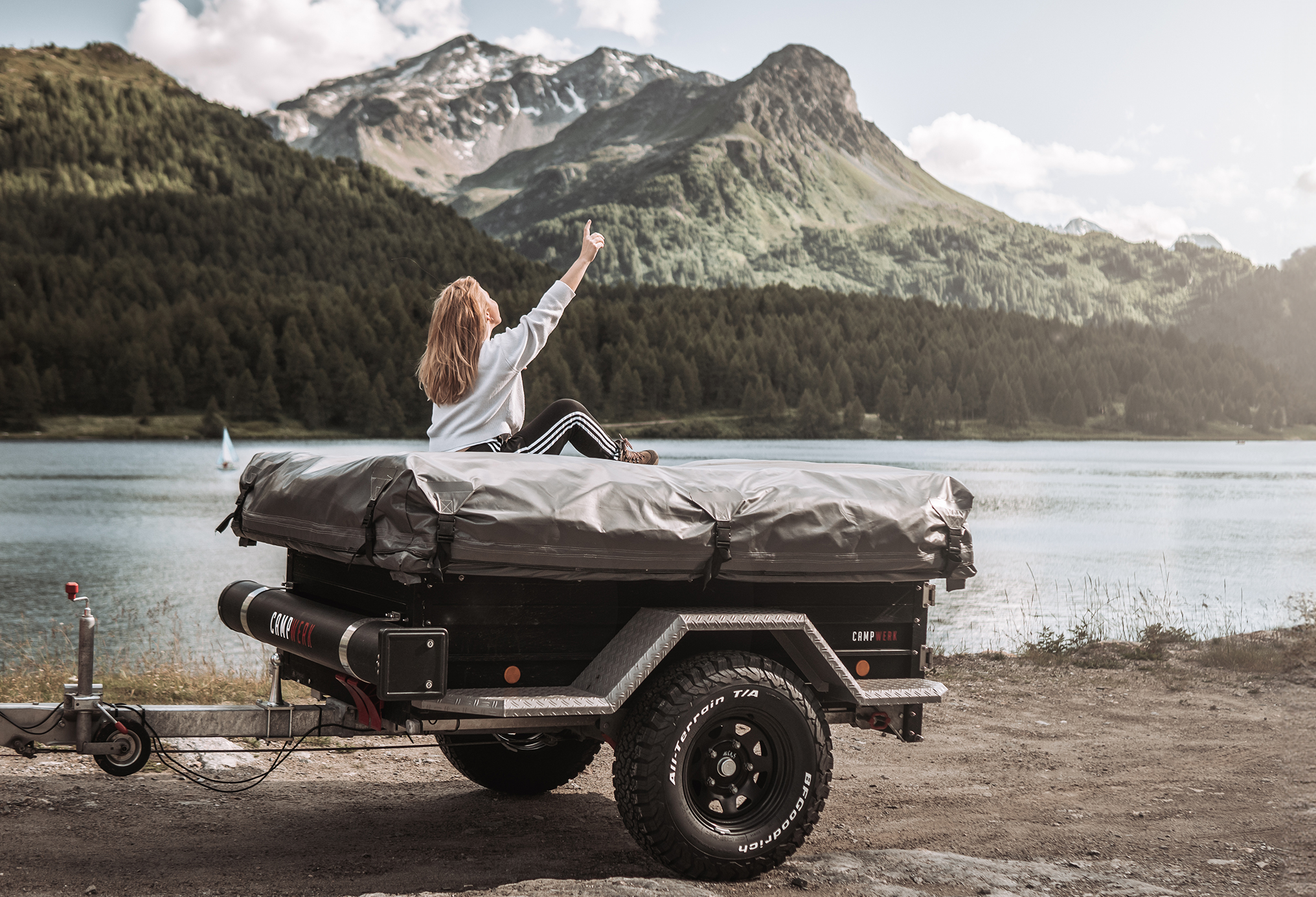 Acheter et configurer une remorque-tente CAMPWERK