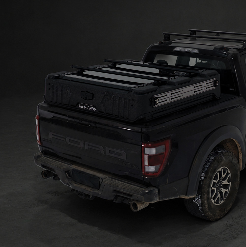 Ford F-150 avec hardtop WinTopper pour pick-up fermé de nuit